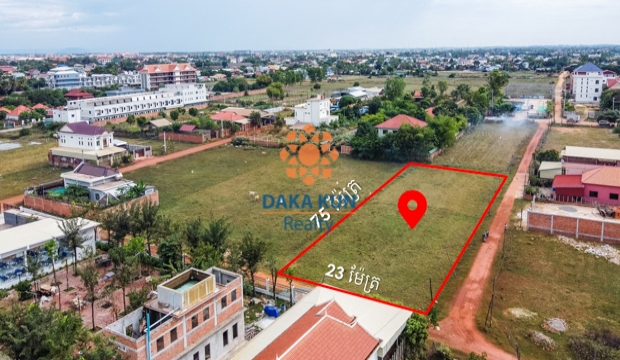 Urgent Sale, Land in Siem Reap city near Siem Reap Court